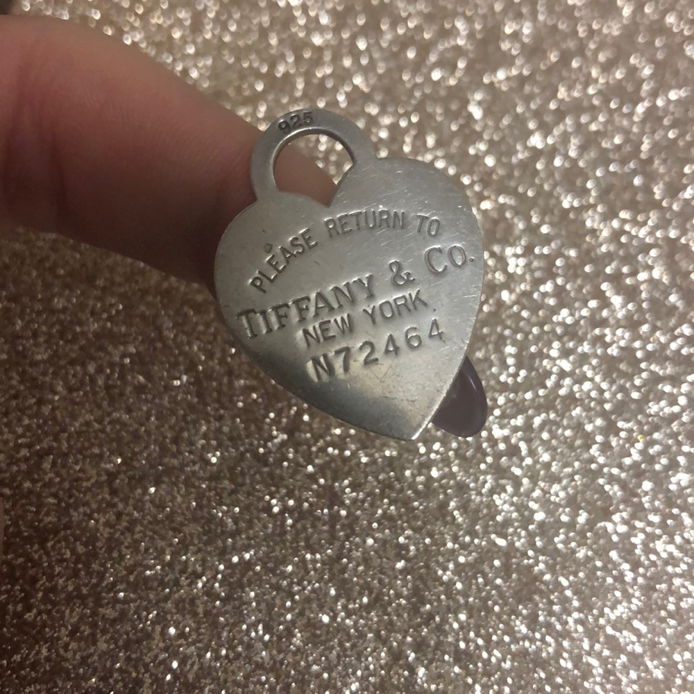 Tiffany heart pendant